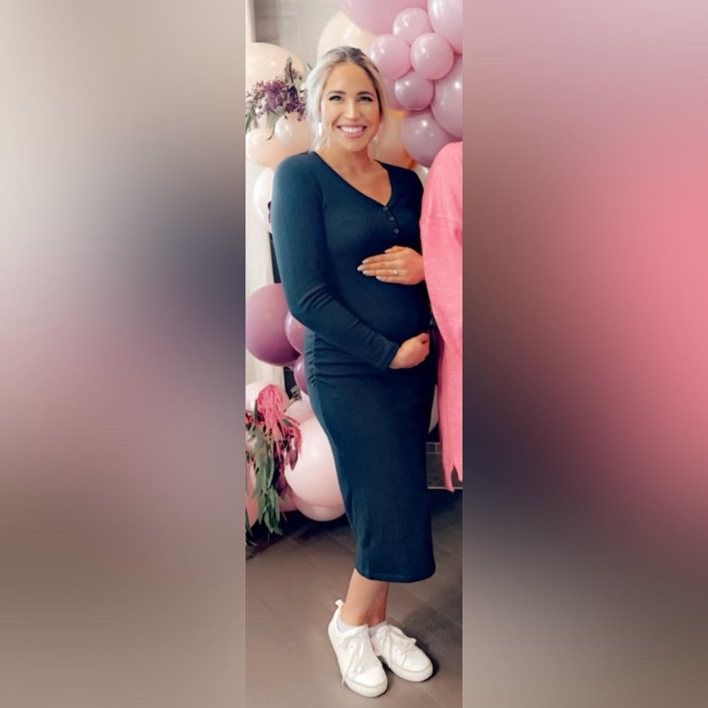 Black Maternity Dress